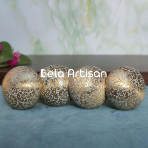 ลูกบิดประตูทองเหลืองหรูหรา ที่จับลิ้นชักทรงกลม ที่ดึงตู้ ฮาร์ดแวร์ตกแต่งสำหรับห้องครัว ห้องนอน ห้องน้ำ โรงแรม ขายส่ง - Product Image 5