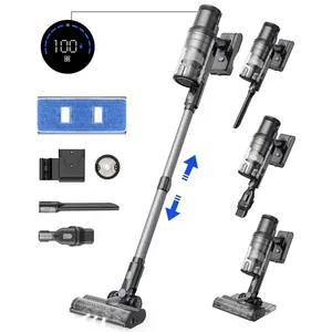 Aspirateur sans fil Liberbot W3 avec fonction de lavage, aspiration de 45 kPa, moteur de 500 W, autonomie de 60 minutes, certifié FCC CE RoHS - Product Image 1