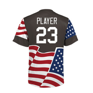 Men's Breathable Blue <b>Baseball</b> Jersey Custom Printed Sublimation Plain Shirts Plus Size Fast Delivery Sportswear Cheap Price - Product Image 6