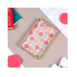 ถาดเสิร์ฟไม้เนื้อแข็งเคลือบเงา คุณภาพพรีเมียม - Product Image 2