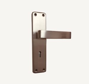 Iron Mortice KY <b>Door</b> Handle On <b>Plate</b> Luxury High Quality <b>Door</b> Hardware Brass Interior Furniture <b>Door</b> Brass Handle With <b>Plate</b> - Product Image 3