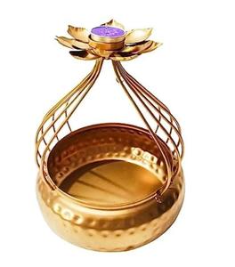 Tealight Holders Cuenco flotante decorativo Diya para decoración festiva del hogar Pooja Decoración de inauguración de la casa de boda. - Product Image 4