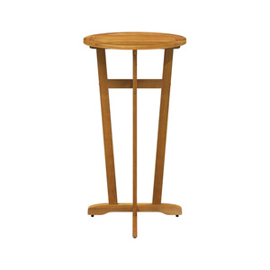 Mesa Alta Moderna de Madera de Teca Sólida, Construcción Duradera y Ecológica para Interiores, Sala de Estar, Jardín Exterior, Terraza, Uso en Hoteles - Product Image 5