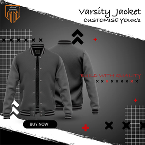 Chaqueta Letterman Mangas de cuero Cuerpo de lana Chaqueta universitaria de estilo americano Soporte Transpirable Secado rápido Moda de hombre de alta calidad - Product Image 3