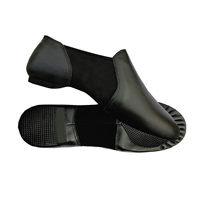 Chaussures de danse pour filles en cuir de vache véritable de haute qualité, semelle fendue, design moderne 2026