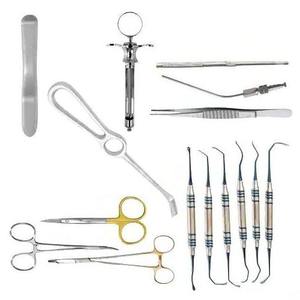 17 PCS Ensemble d'instruments de levage de sinus d'implant dentaire Ensemble d'instruments chirurgicaux à alimentation manuelle - Product Image 3
