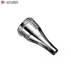 Spéculum auriculaire rond, lot de 4, 4,5 mm, 7,5 mm, acier inoxydable, réutilisable, outil d'examen auriculaire diagnostique, instruments médicaux - Product Image 5