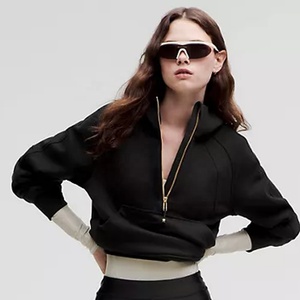 Sudaderas con capucha para mujer, ropa de invierno, sudaderas con capucha personalizadas de Color sólido para mujer, el mejor Material, sudaderas con capucha transpirables antipilling para mujer - Product Image 1