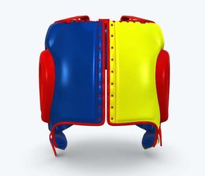 อุปกรณ์ป้องกันศีรษะหนังแท้คุณภาพสูงสำหรับมวย, MMA และมวยไทย ออกแบบตามสั่งสำหรับการฝึกซ้อมมวยระดับมืออาชีพ - Product Image 2