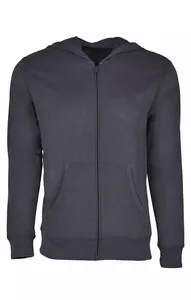 Sweat à capuche en molleton à fermeture éclair intégrale 400 GSM personnalisable unisexe Pantalon de survêtement imprimé au design élégant Capuche fonctionnelle pour le nouvel an d'hiver - Product Image 2