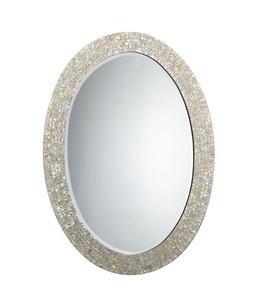 กระจกติดผนังฝังมุกทรงสี่เหลี่ยมสำหรับตกแต่งบ้านสำนักงานงานแต่งงาน - Product Image 1