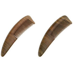 Peine de Madera de Neem de Calidad Original para Reducir la Caída del Cabello y Ayudar al Crecimiento del Cabello, Fabricado por Saniya Handicraft - Product Image 4