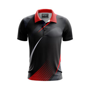 Chaquetas de golf de alta calidad para hombres, camisas de estilo clásico de punto con estampado digital, camisetas de diseño funcional de patrón sólido - Product Image 6