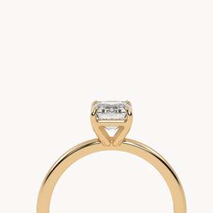 Bague de fiançailles Henri en or 14 carats avec diamant de laboratoire - Product Image 4