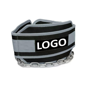 Ceinture de musculation en néoprène personnalisée avec logo, vente en gros 2025, offre un soutien pour la taille et le dos et des fonctions de traction avec chaîne en acier - Product Image 3