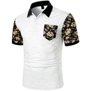 New 100% Cotton Breathable Casual Sports Golf for <b>Shirt</b> Men's <b>Half</b> <b>Sleeve</b> with Custom Printing Wholesale - Product Image 3