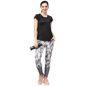 Leggings Deportivos Personalizados por Sublimación para Mujer, Ropa Deportiva, Cintura Alta, Largo Completo, Sólidos, Antibacterianos, Sin Costuras - Product Image 5