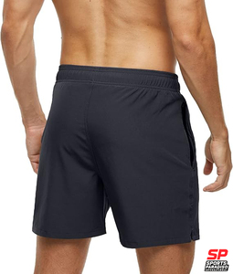 Short de sport respirant à taille élastique et à séchage rapide pour hommes, avec poche pour le fitness et la course à pied - Product Image 2