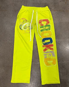 Impresión de peso pesado 100% algodón Zip Up Hoodie y pantalones de chándal Set Men Zip Up Hoodie y Joggers Set Chándal - Product Image 5