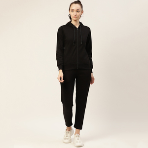 Unisex Custom 100% Cotton <b>fleece</b> Zipper Hoodie Winter Sweatpants <b>Jogger</b> tracksuits Sets Quick Dry sport wear <b>women</b> <b>for</b> winter - Product Image 1