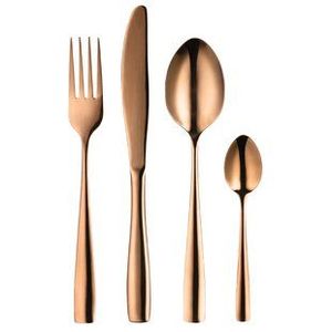 ชุดช้อนส้อมเหล็กสแตนเลสทนทานน้ำหนักมากออกแบบมาสำหรับแผงขายอาหารในครัวแบบมืออาชีพและการตั้งค่าบ้าน - Product Image 3