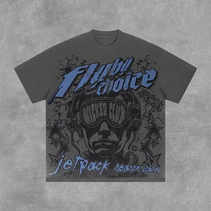 Camisetas Extra Grandes de Alta Calidad para Hombre, 260 g/m², Impresión DTG, 100% Algodón, Transpirables, Ecológicas, con Hombros Caídos - Product Image 2