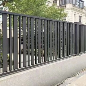 Nouveau style de garde-corps artistique en aluminium, clôture de villa élégante, mur communautaire pour jardin, cour, vie extérieure moderne, vente en gros - Product Image 1