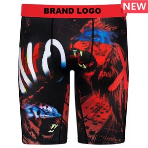 Moda <span class=keywords><strong>di</strong></span> vendita calda Boxer <span class=keywords><strong>di</strong></span> <span class=keywords><strong>marca</strong></span> americana Shorts asciugatura rapida uomo traspirante stampato Boxer slip Designer uomo <span class=keywords><strong>intimo</strong></span> - Product Image 2