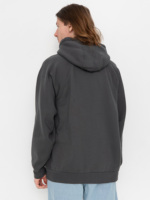 Sweat à capuche personnalisé 100% coton vêtements d'hiver lourds de haute qualité pull-over séchage rapide respirant teint uni brodé pour hommes