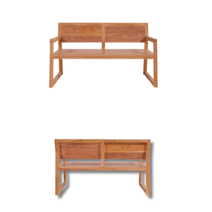 Banco de patio de dos plazas elegante y elegante de alta calidad para decoración del hogar y muebles de exterior - Product Image 2