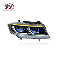 Pour BMW Série 3 E90 (2005-2012) – Kit de modification de phares avec nouveaux feux de jour à LED et clignotants séquentiels – 10 000 lumens