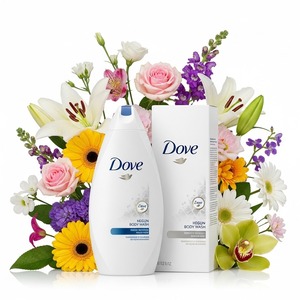 Hydratant Dove Body Wash pour une utilisation quotidienne adapté aux peaux sensibles hydrate et nettoie en douceur les commandes en gros sont les bienvenues - Product Image 2