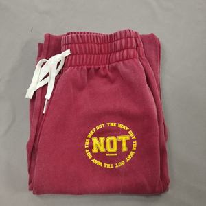 Vente en gros de pantalons de survêtement délavés à l'acide pantalons de survêtement pour hommes de haute qualité avec poches pantalon de survêtement avec logo personnalisé pour hommes - Product Image 3