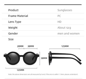 Factory Trendy Orange Sun Glasses Super Model Black Chunky Vintage square Wholesale/custom logo <b>Sunglasses</b> Pc Lens <b>Sunglass</b> - Product Image 2