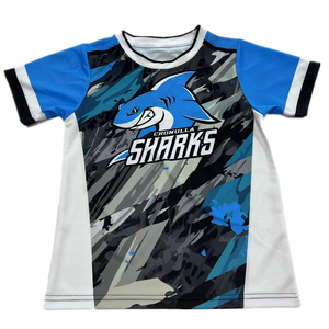 Vente en gros de vêtements de football de l'équipe de kit de rugby bleu blanc les plus vendus sur mesure avec des prix bon marché et des logos personnalisés - Product Image 2