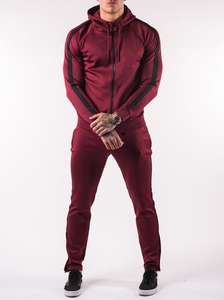 Vente en gros OEM survêtements de luxe pour hommes ensemble d'hiver à capuche avec logo et design personnalisés par des améliorations sport élégant du Pakistan - Product Image 2