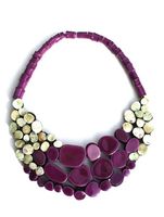 Collier en résine à perles simples décoratives, chaîne en corde classique faite à la main, multicolore, tendance, de haute qualité, artisanat bh