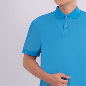 Polo unisexe TShirt respirant, tissu extensible, logo gratuit idéal pour la salle de sport, l'uniforme de bureau et la promotion - Product Image 6