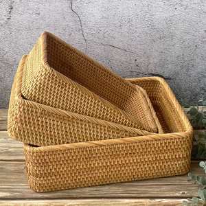 Wholesale Rattan <b>Basket</b> <b>for</b> <b>Bathroom</b> Accessories, <b>Bathroom</b> Organizer - Product Image 4