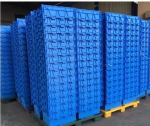 8 שכבות מדף אחסון פח עם אישור NSF בדרגה מסחרית מערכת מדפי חוטי פלדה מתאים 24 פחים צהובים מתלה חוט שחור - Product Image 6