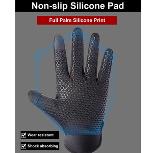 Gants de vélo avec logo personnalisé: gants de VTT/Dirt Bike. Logo personnalisé, respirant, design antidérapant. Usine directe pour la personnalisation en vrac. - Product Image 2