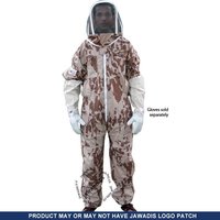 Desert Camo Imkerei anzug mit unzippbarem Schleier XS-L Größen Essential Night time Safety Clothing