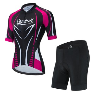 Ensemble de maillots de cyclisme d'été 2025 Vêtements de cyclisme pour femmes Combinaison de vélo à manches courtes Vêtements d'extérieur pour vélo - Product Image 4