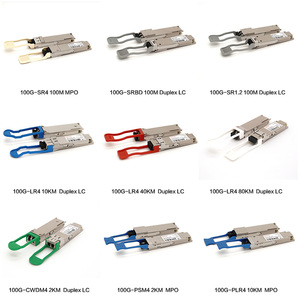 100G QSFP-100G-ZR4 QSFP28 BIDI ricetrasmettitore ottico modulo LC 40km 80km 100km modalità singola compatibilità per Nvidia Mikrotik 3G - Product Image 4