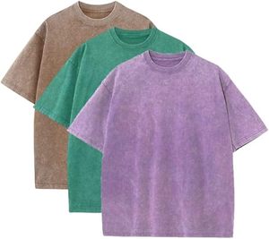 Camisetas de Verano para Hombre, Corte Regular, Algodón Grueso, Estilo Vintage, Manga Corta, Casual, Ecológicas, Transpirables y de Secado Rápido - Product Image 6