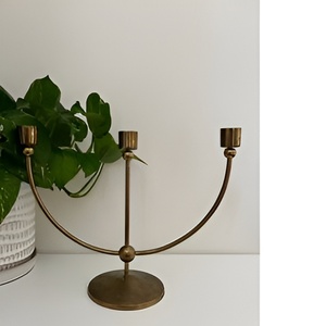 Candelabros artesanales antiguos de la más alta calidad Acabado colorido Excelente uso para la decoración de Navidad y bodas 2024 - Product Image 1