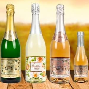 Vino de melocotón espumoso desalcoholizado listo para enviar 0'0 Senorio De La Tautila 750ml Botella de vidrio Ingrediente primario Uva - Product Image 2