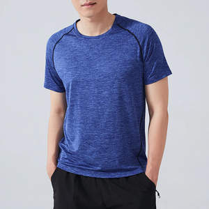 ผู้ชายเสื้อยืดแห้งเร็วการบีบอัดกีฬาเสื้อยืดฟิตเนสยิมเสื้อวิ่งเสื้อฟุตบอลผู้ชายย์กีฬา - Product Image 5