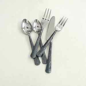 Juego de cubiertos de acero inoxidable chapado en oro, elegante, duradero y Apto para lavavajillas, acero espejado - Product Image 3