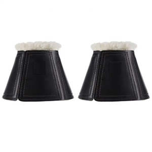 Botas de Protección para Montar a Caballo de Cuero Genuino y PU de Alta Calidad, Transpirables, Color/Logotipo/Talla Personalizables, Venta al por Mayor - Product Image 1